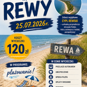 Plażowanie w Rewie 25.07.2026r.